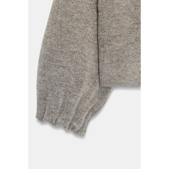 ZARA KNIT BOMBER JACKET - Picture 7 of 7